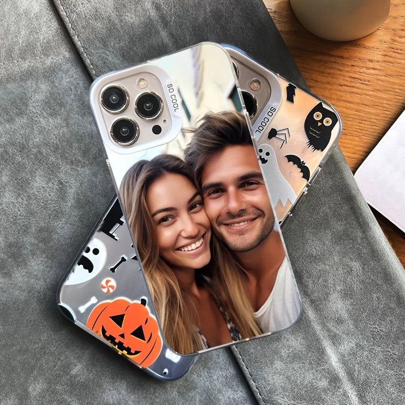 For iPhone 17 16 15 14 13 12 11 Pro Max Mini SE 2020 2022 XS XR 7 8 Plus DIY photo design customized case IMD Shockproof Cover