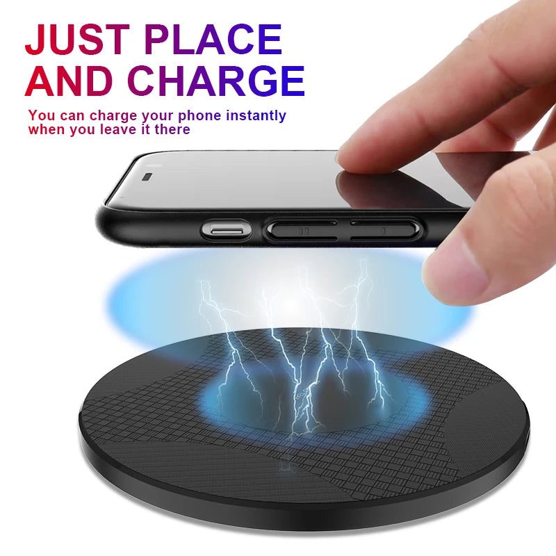 Wireless Charging For Motorola Edg OPPO Find X5 Pro Reno 8 Pro Ulefone Armor 23 UltraSamsung Galaxy S20+ Phone Wireless Charger