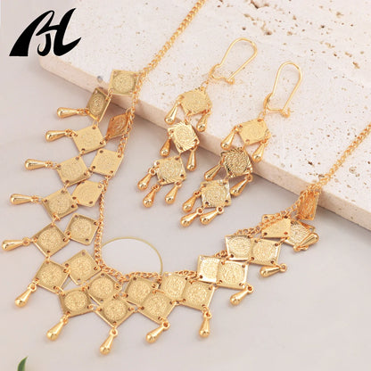 Luxury Waterproof Pearl Jewelry Set Women's Fine Coine Bracelets & Necklaces Set Wholesale