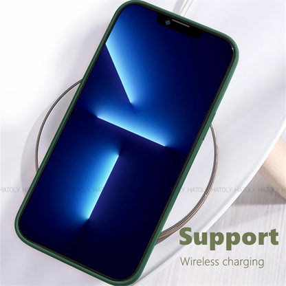 For iPhone 5s Case For iPhone 5s 5 SE 2016 Cover Original Shockproof Liquid Silicone Protective Phone Back Cover For iPhone 5s