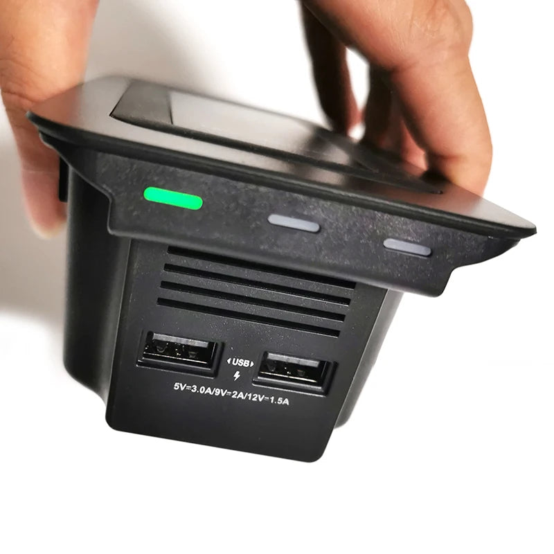 Car wireless charger for Volvo XC90 XC60 S90 V90 S60 V60 C60 wireless phone charger fast charger charging pad charging holder