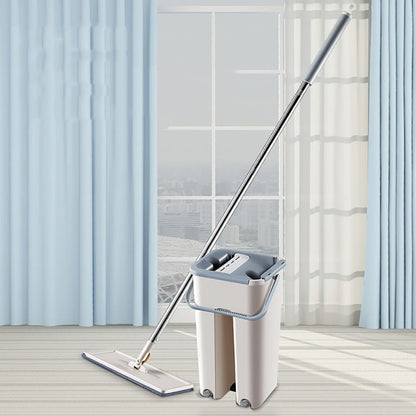 Flat Squeeze Magic Automatic Mop And Bucket